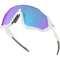 Oakley Flight Jacket Sunglasses Matte White / Prizm Sapphire