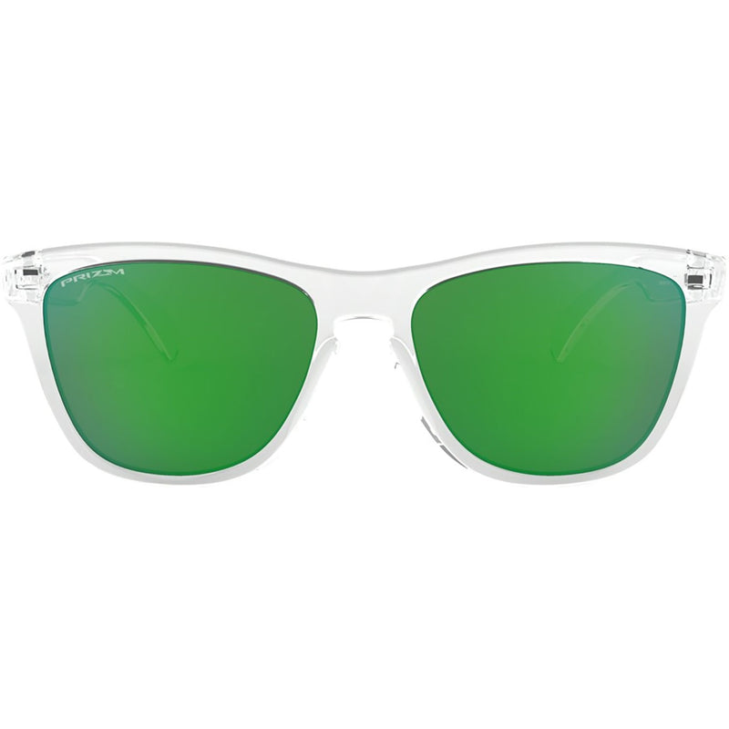 Oakley Frogskins Sunglasses Crystal Clear / Prizm Jade