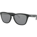 Oakley Frogskins Sunglasses Matte Black / Prizm Black Polarized #color_Matte Black / Prizm Black Polarized