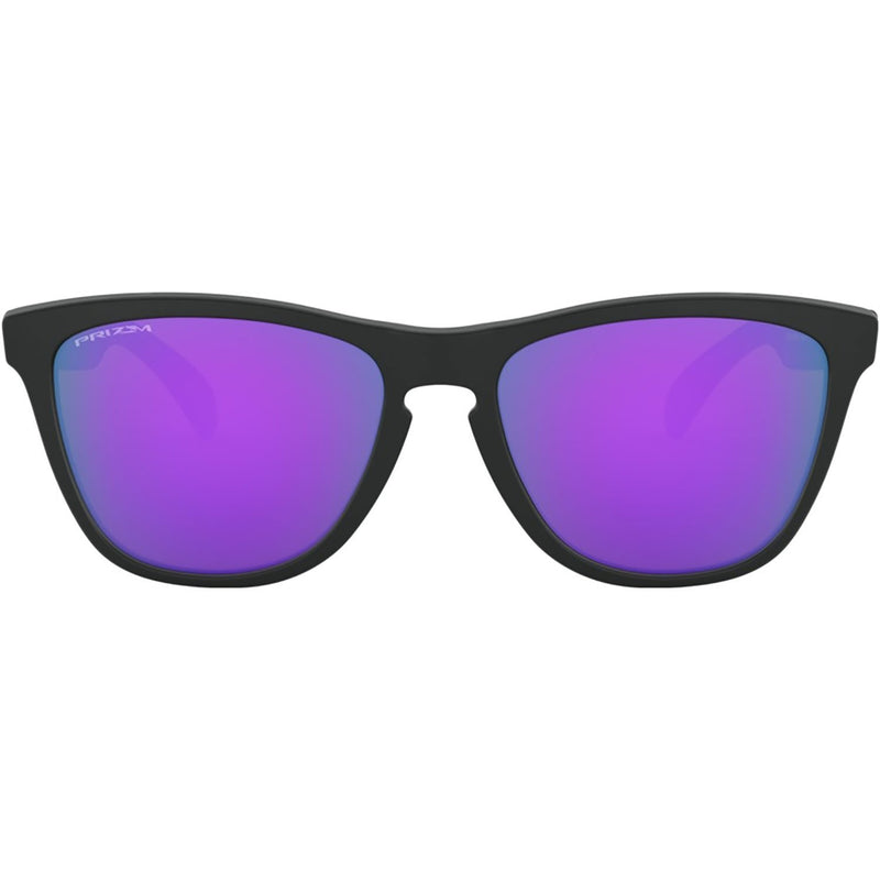 Oakley Frogskins Sunglasses Matte Black / Prizm Violet