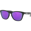Oakley Frogskins Sunglasses Matte Black / Prizm Violet