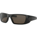 Oakley Fuel Cell Sunglasses Polished Black / Warm Grey #color_Polished Black / Warm Grey