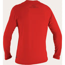 O'Neill Basic Skins 50+ Long Sleeve Sun Shirt Red
