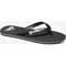 Quiksilver Molokai Flip-Flop Sandal Black/Black/White