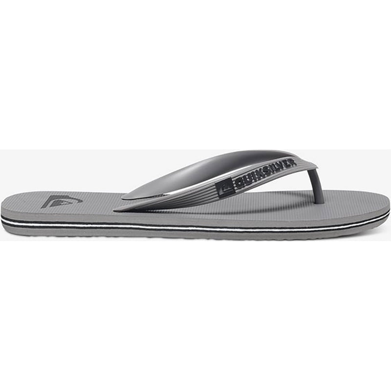 Quiksilver Molokai Flip-Flop Sandal Grey/Grey/Grey