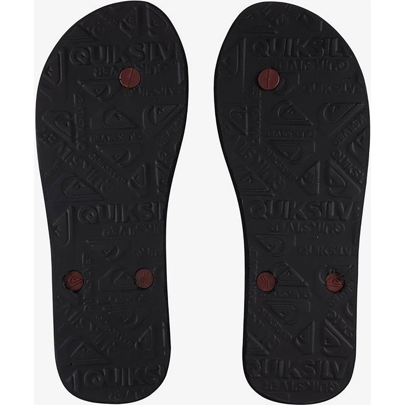 Quiksilver Molokai Flip-Flop Sandal Red/Blue/Black