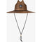 Quiksilver Pierside Straw Hat Dark Brown #color_Dark Brown