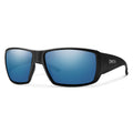 Smith Optics Guides Choice Sunglasses Matte Black / ChromaPop Polarized Blue Mirror #color_Matte Black / ChromaPop Polarized Blue Mirror