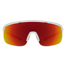 Smith Optics Trackstand Sports Sunglasses Matte White / ChromaPop Red Mirror