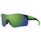 Smith Optics Pivlock Arena Max Sports Sunglasses Matte Black Reactor / ChromaPop Sun Green Mirror