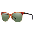 Smith Optics Rebel Sunglasses Matte Honey Tortoise - Black / ChromaPop Polarized Gray Green