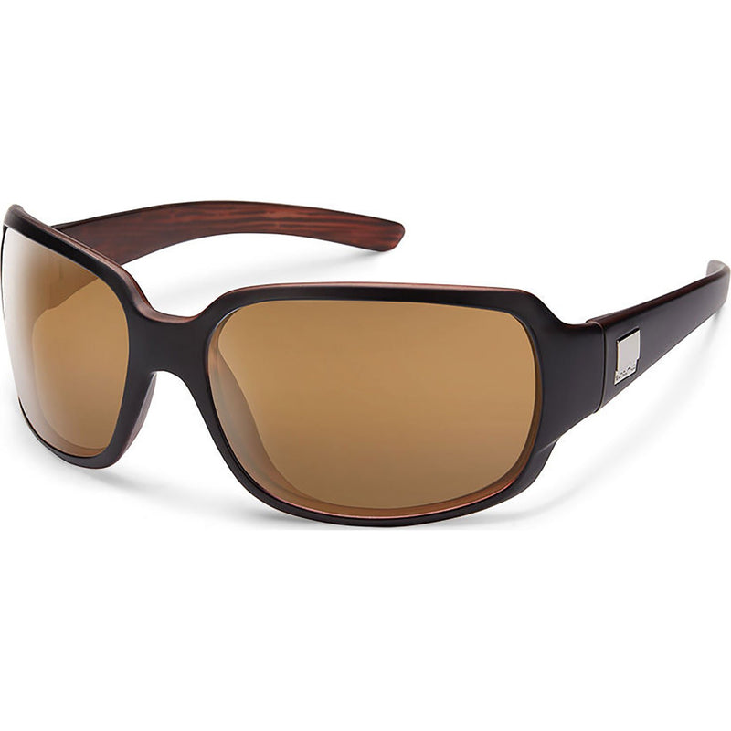 Suncloud Optics Cookie Sunglasses Matte Black Backpaint / Polar Sienna Mirror