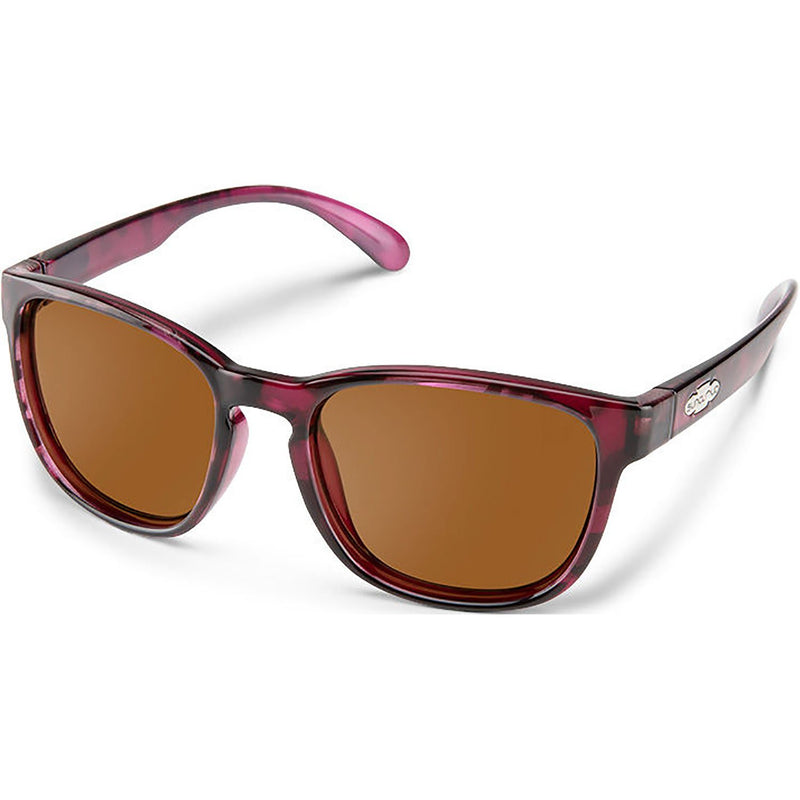 Suncloud Optics Loveseat Sunglasses Violet Havana / Polar Brown