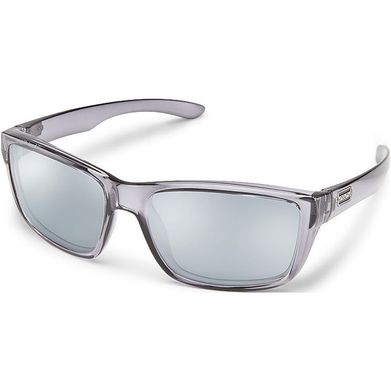 Suncloud Optics Mayor Sunglasses Transparent Gray / Polar Silver Mirror