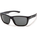 Suncloud Optics Mayor Sunglasses Matte Black / Polar Gray #color_Matte Black / Polar Gray