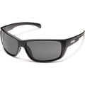 Suncloud Optics Milestone Sunglasses Matte Black / Polar Gray #color_Matte Black / Polar Gray