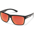 Suncloud Optics Rambler Sunglasses Black / Polar Red Mirror #color_Black / Polar Red Mirror