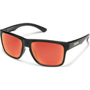 Suncloud Optics Rambler Sunglasses Black / Polar Red Mirror
