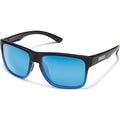Suncloud Optics Rambler Sunglasses Black Blue / Polar Blue Mirror #color_Black Blue / Polar Blue Mirror
