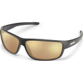 Suncloud Optics Voucher Sunglasses Matte Black / Polar Sienna Mirror #color_Matte Black / Polar Sienna Mirror